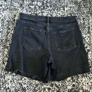 Free Assembly Black Denim Shorts